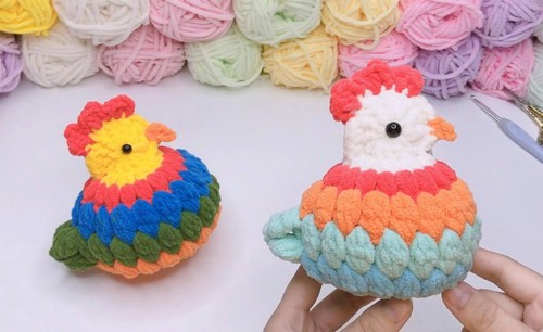 Create Adorable Crochet Hen Amigurumi for Fun and Decoration
