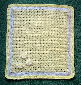 Crochet Daisy Baby Blanket