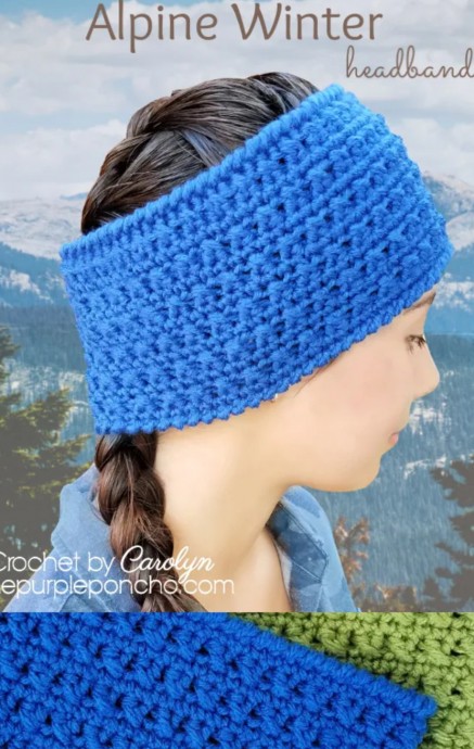 Create Your Own Cozy Crochet Alpine Winter Headband with a Unique Twist Create Your Own Cozy Crochet Alpine Winter Headband with a Unique Twist