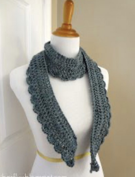 Create the Elegant Ocean Air Scarf with This Free Crochet Pattern Create the Elegant Ocean Air Scarf with This Free Crochet Pattern