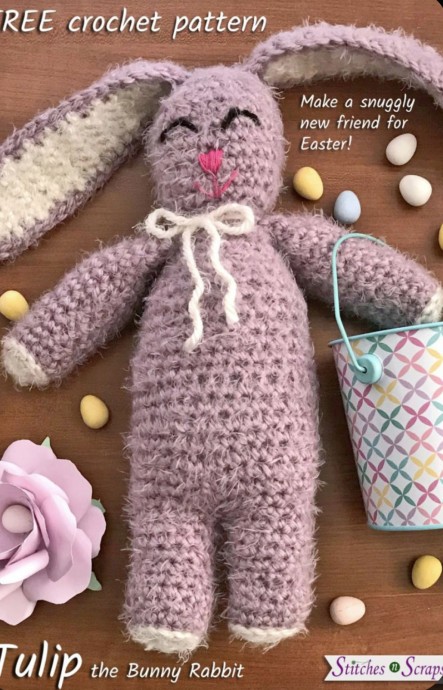 Free Crochet Pattern – Tulip the Bunny Rabbit
