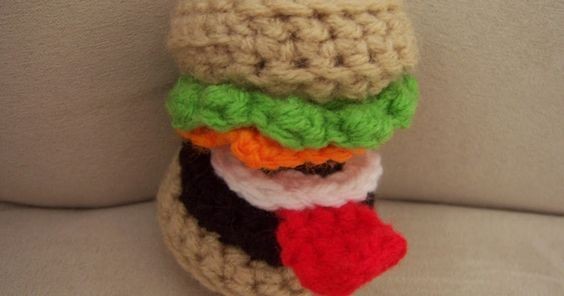 Create an Adorable Crocheted Hamburger with This Step-by-Step Guide Create an Adorable Crocheted Hamburger with This Step-by-Step Guide