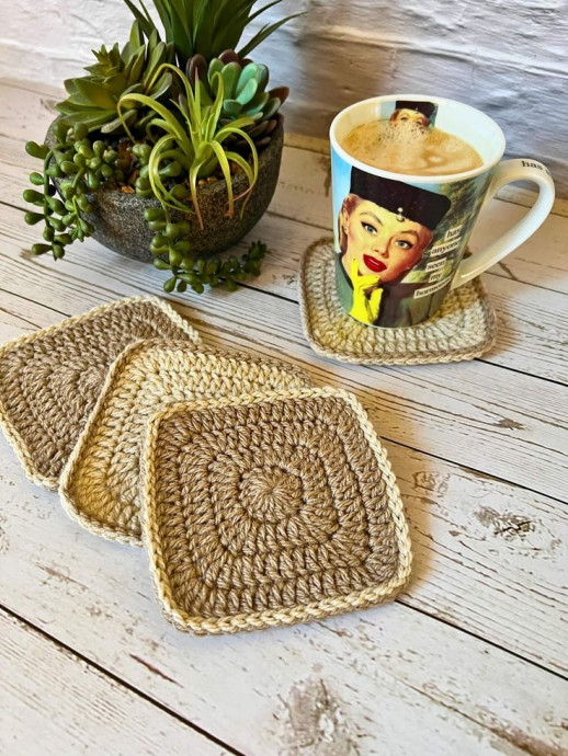 Complete Guide to Crochet Square Coasters: Easy and Creative Home Decor