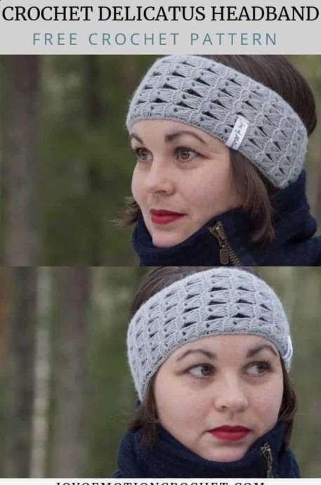 Crochet Delicatus Headband