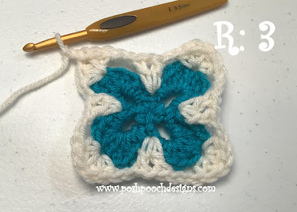 Discover the Tranquil Beauty of Crochet March Aquamarine Square &ndash; Perfect for All Skill Levels!