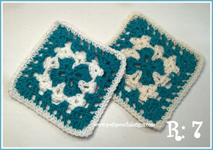 Discover the Tranquil Beauty of Crochet March Aquamarine Square &ndash; Perfect for All Skill Levels!