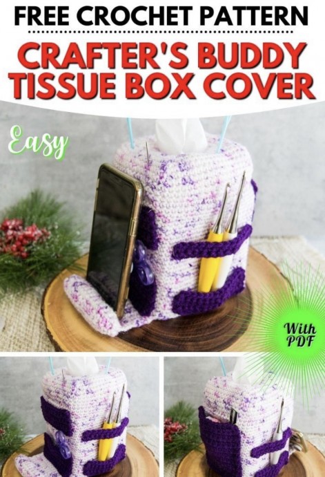 Crafter’s Buddy Tissue Box Cover