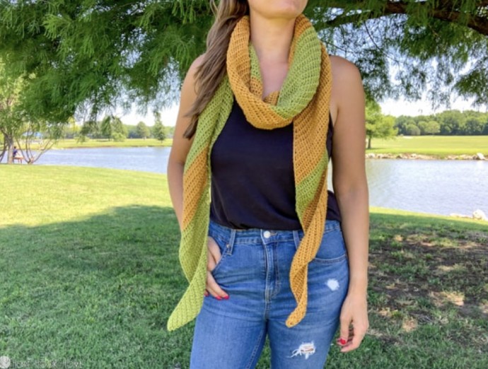 Discover the Tunisian Stardust Scarf: A Beautiful and Affordable Crochet Project
