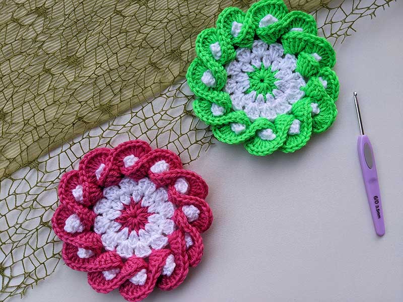 Create Your Own Handmade Crochet Flower Coaster: A DIY Guide for Home Decor