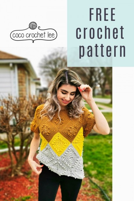 Amazing Ladies Crochet Top
