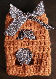 Create Your Own Crochet Ribbon Cup Cozy - A Stylish and Practical Coffee Accessory