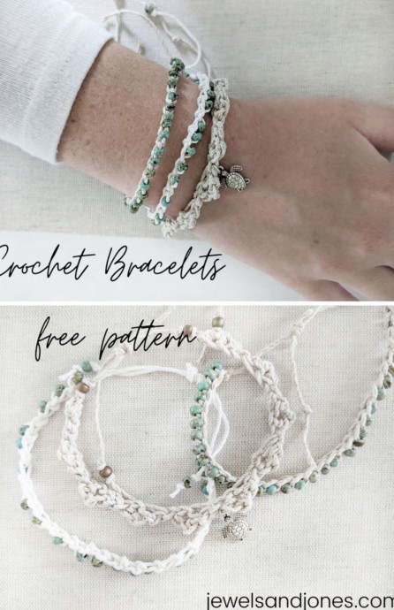 Create Stunning Crochet Beaded Bracelets: Easy DIY Pattern and Materials List Create Stunning Crochet Beaded Bracelets: Easy DIY Pattern and Materials List