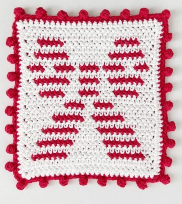 Create Your Own Festive Bow Crochet Hot Pad - The Perfect Holiday Decoration and Gift Idea Create Your Own Festive Bow Crochet Hot Pad - The Perfect Holiday Decoration and Gift Idea