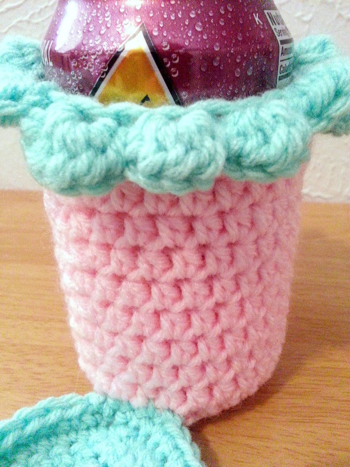 Enhance Your Coffee Routine with the Enchanting Crochet Mermaid Tail Cup Cozy