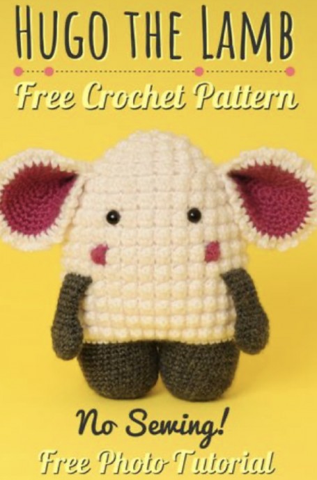 Crochet Hugo the Lamb Amigurumi