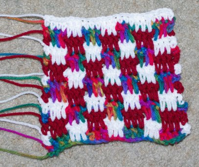 Create an Elegant Afghan Square with Boucan Stitch in Crochet - Step-by-Step Guide