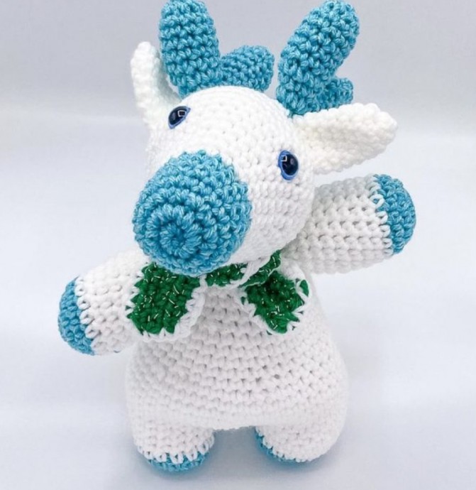 Crochet Reindeer Amigurumi for Christmas (Free Pattern)