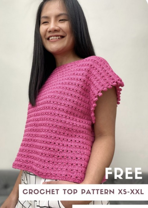 Crochet a Spring Top