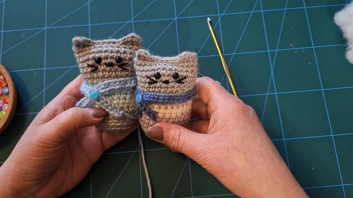 Create a Charming Amigurumi Cat with a Cozy Scarf - A Whimsical Crochet Project Create a Charming Amigurumi Cat with a Cozy Scarf - A Whimsical Crochet Project