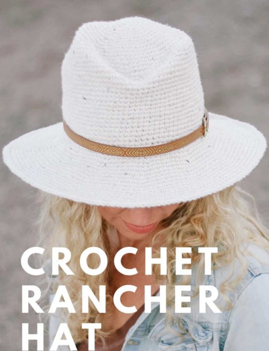 Crochet Tate Rancher Hat