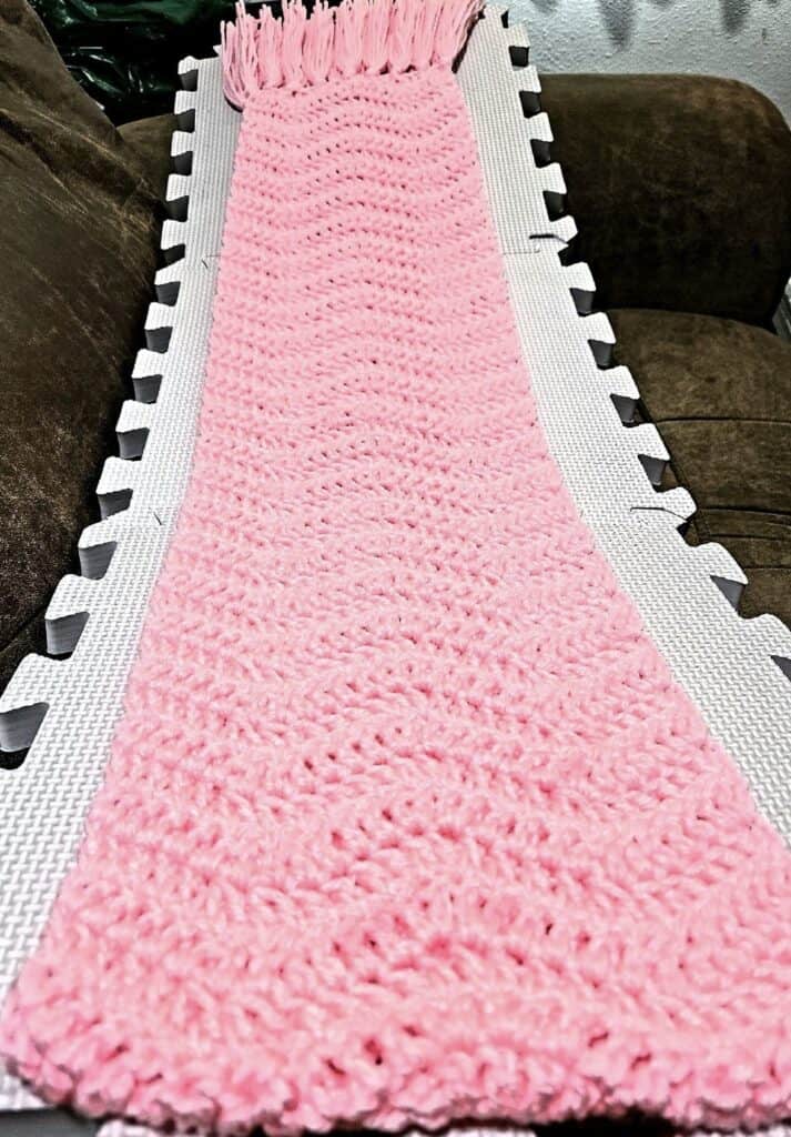 Crochet Soft Waves Scarf