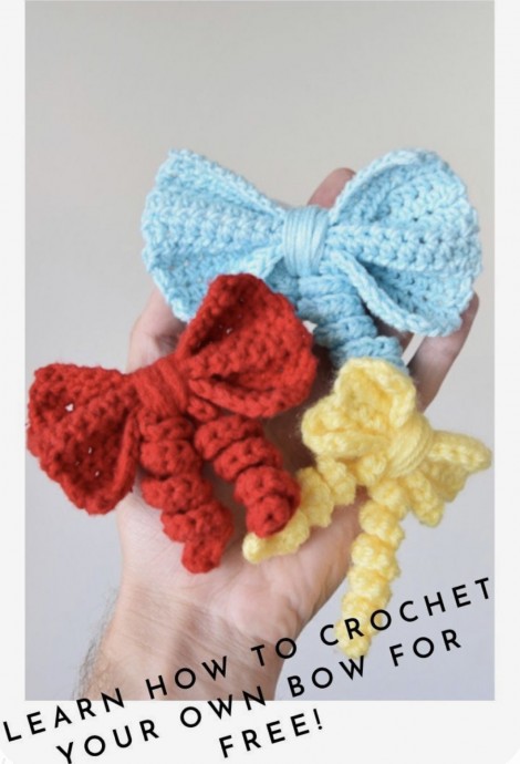 How to Create Your Own Crochet Bow