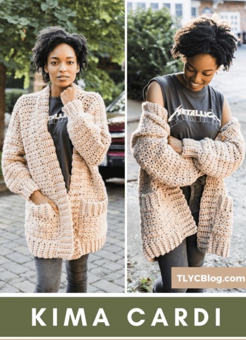 Crochet Chunky Cardigan