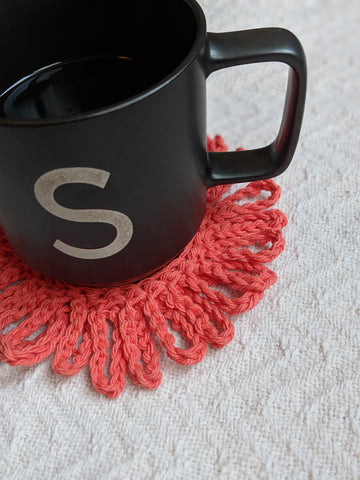 Create Your Own Beautiful Crochet Daisy Coaster - Easy Pattern for Beginners