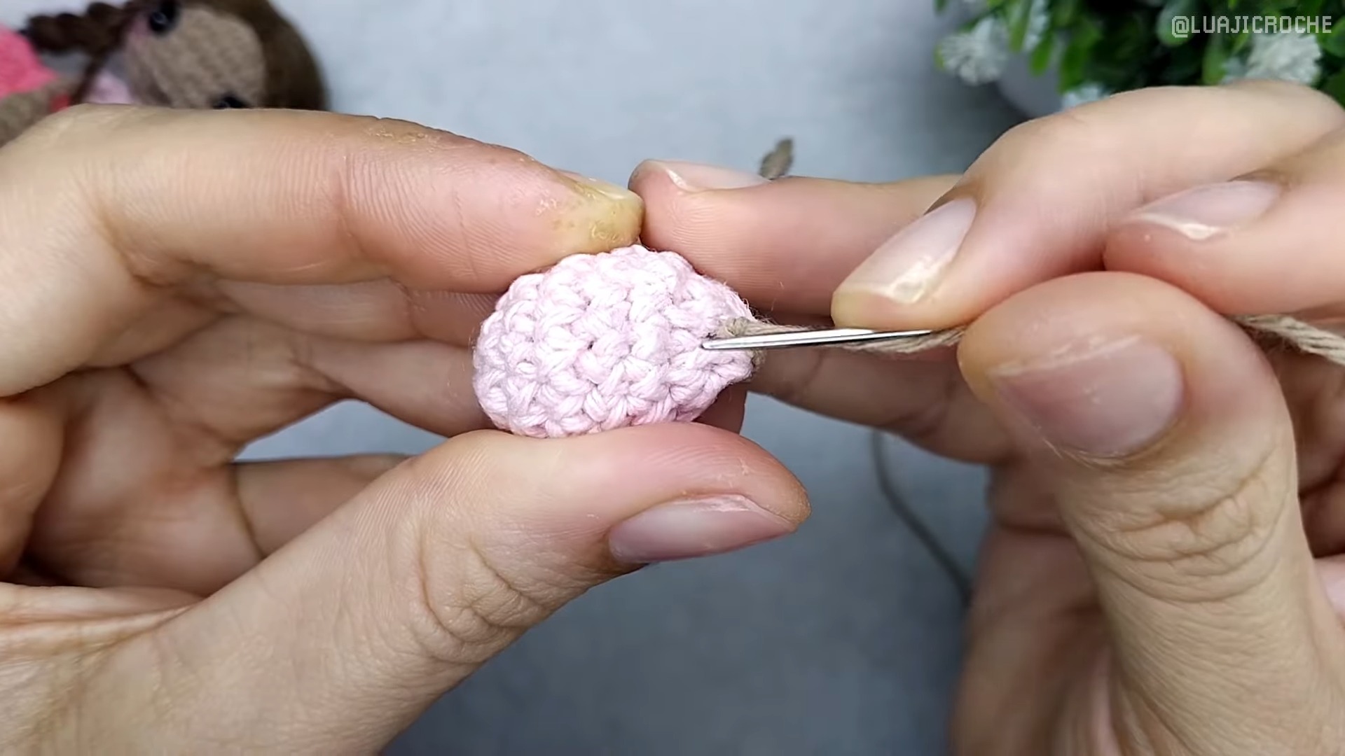 Create a Charming Mini Doll Keychain: Step-by-Step Crochet Guide
