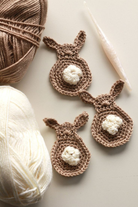 Create Adorable Crochet Bunny Appliques for Your Next Craft Project Create Adorable Crochet Bunny Appliques for Your Next Craft Project