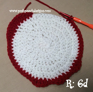 Crochet Apple Pot Holder