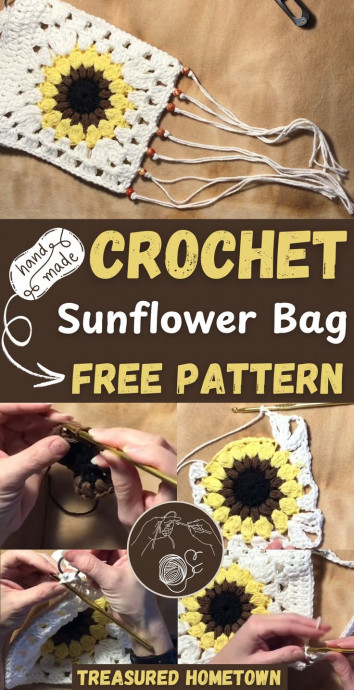 Create Your Own Beautiful Crochet Sunflower Bag – Step by Step Guide Create Your Own Beautiful Crochet Sunflower Bag – Step by Step Guide