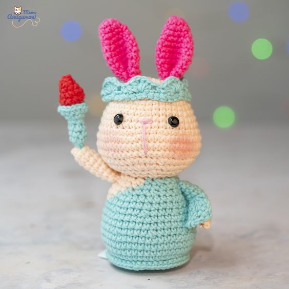 Create Your Own Adorable Liberty Bunny with This Detailed Crochet Guide Create Your Own Adorable Liberty Bunny with This Detailed Crochet Guide