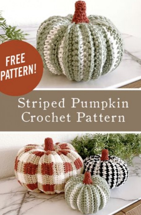 Festive Pumpkin Crochet Pattern for Autumn Decoration and Gifts Festive Pumpkin Crochet Pattern for Autumn Decoration and Gifts