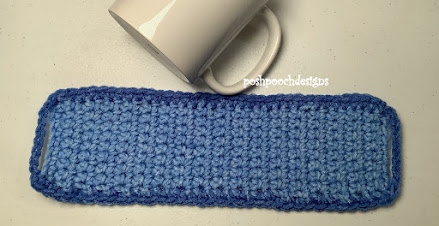Create a Unique Father&#039;s Day Coffee Mug Cozy with Mustache Applique for Dad