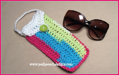 Create Your Own Crochet On The Go Sunglasses Case for Stylish Sun Protection