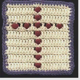 Create the Beautiful Crochet Cross Square Pattern for Your Home Décor