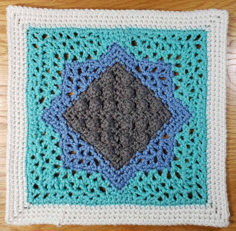 Create Stunning Pebbled Star Afghan Square - A Beautiful Crochet Pattern with Detailed Instructions