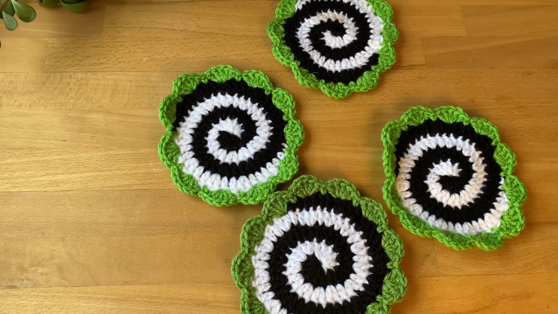 Crochet Halloween Coaster