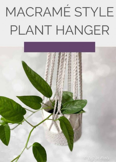 Transform Your Space with a Beautiful Crochet Plant Hanger - A Practical and Stylish Addition to Indoor Gardening Transform Your Space with a Beautiful Crochet Plant Hanger - A Practical and Stylish Addition to Indoor Gardening