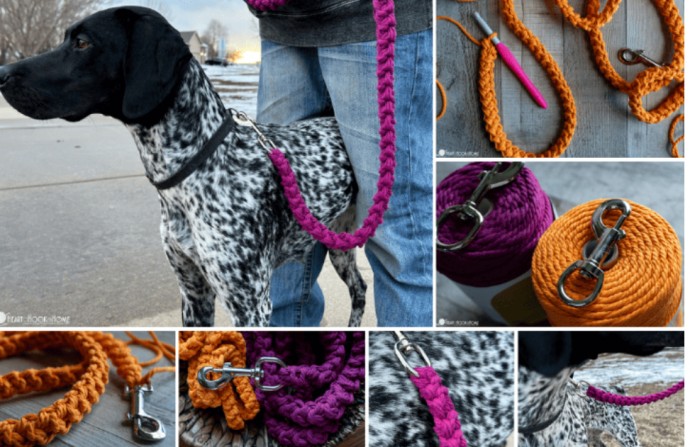 Create a Unique and Stylish Crocheted Dog Leash for Your Furry Friend Create a Unique and Stylish Crocheted Dog Leash for Your Furry Friend