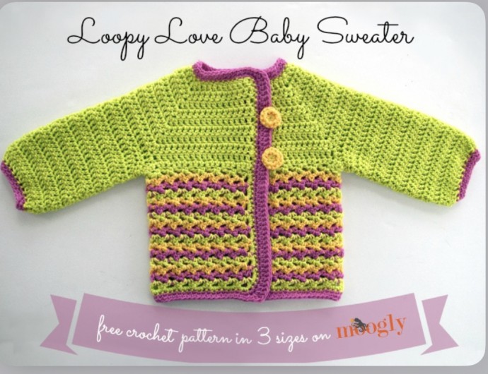 Stay Cozy and Stylish with this Easy DIY Loopy Love Baby Sweater: The Perfect Autumn Gift for Your Little One!