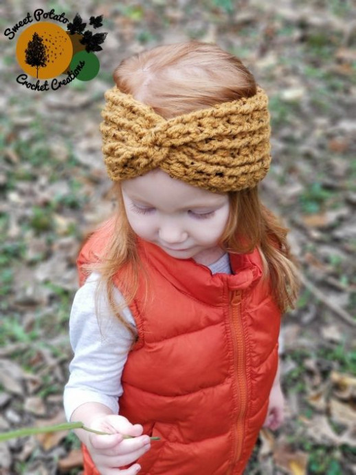 Create Your Own Stylish Crochet Stay Gold Earwarmer – Easy Instructions and Materials Needed