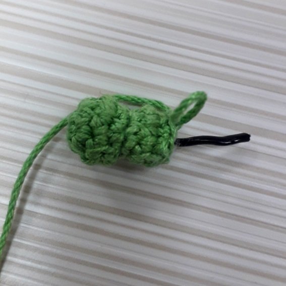 Create Whimsical Crochet Apple and Worm Pencil Decor for Your Workspace