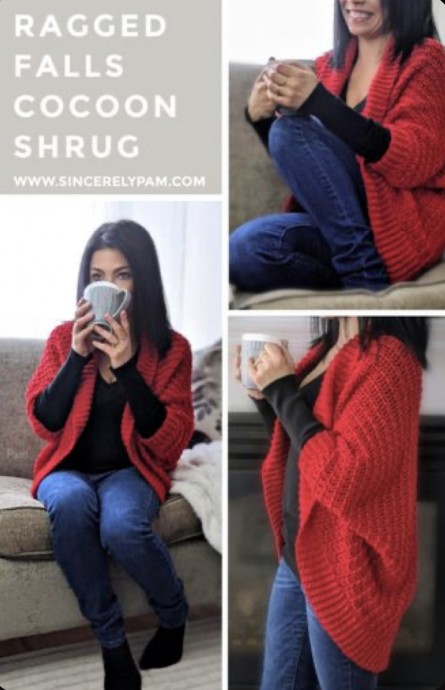 Cozy and Stylish Ragged Falls Cocoon Shrug for Colder Months Cozy and Stylish Ragged Falls Cocoon Shrug for Colder Months