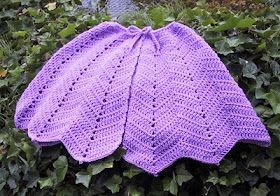 Crochet Ripple Capelet