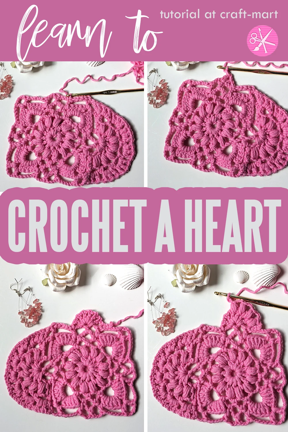 Crochet Adorable Heart