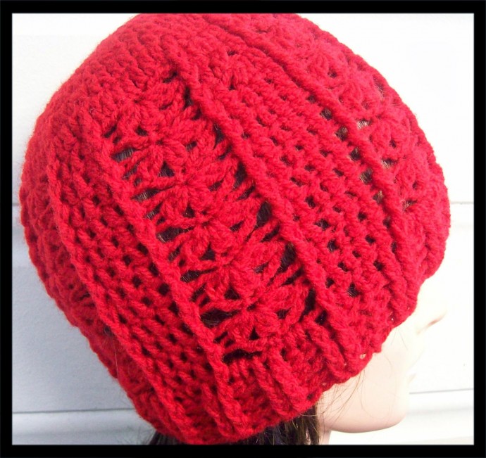 Crochet Botanic Ridge-Adult Hat