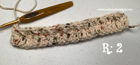 Crochet Waffle Stitch Pot Holder