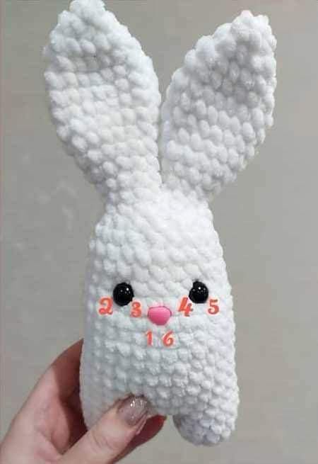 Create Your Own Adorable Crochet Amigurumi Valentine Bunny - A DIY Craft Project